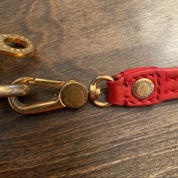 MARC JACOBS turnlock Percy Crossbody fire pepper 1272 - Picture 6 of 8